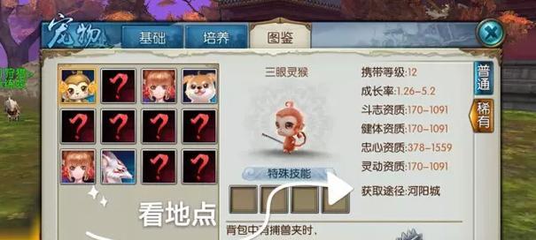 四季物语宠物捕捉攻略（学会宠物捕捉的关键技巧和秘诀）