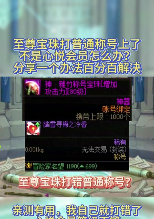 dnf中哪些宝珠可以增加称号属性？如何选择合适的宝珠？