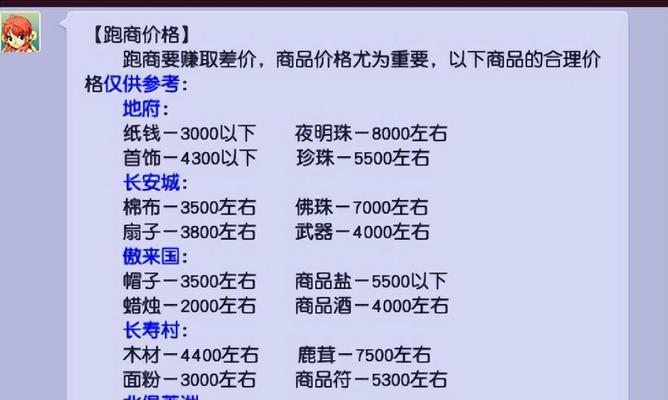CF跑商的收益如何计算？跑商一次能赚多少钱？