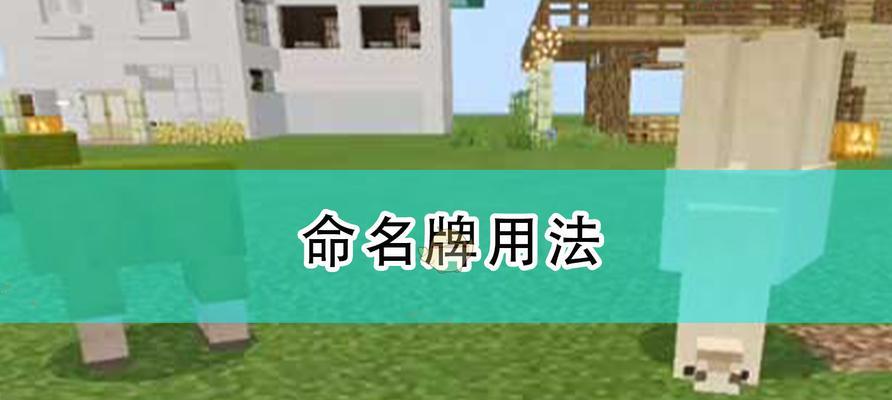 我的世界中名牌的制作方法是什么？
