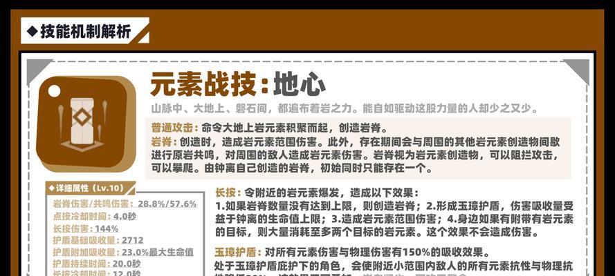 钟离阵容搭配详解（钟离流派的奥秘揭秘）