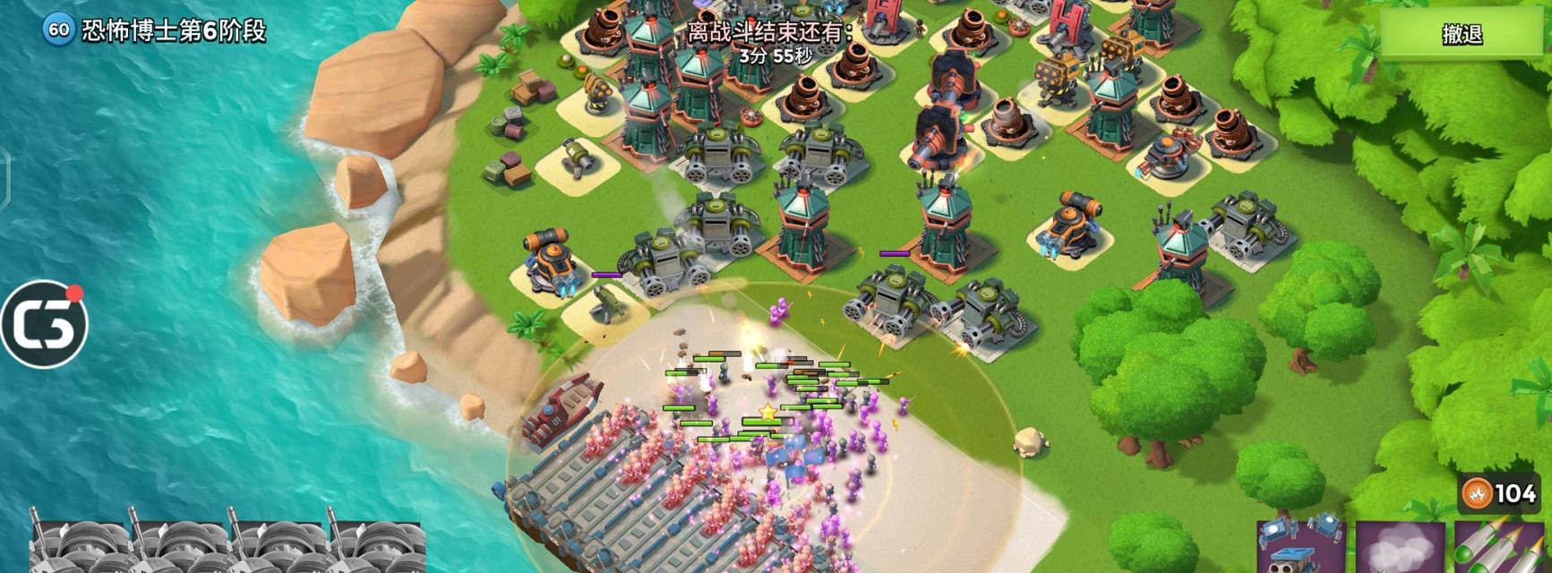 《海岛奇兵》游戏无脑流的战术——步兵海（用海洋力量构建无敌步兵阵营）