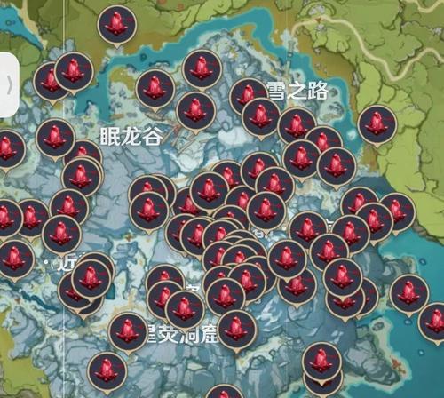 原神三颗忍冬之树分布位置一览