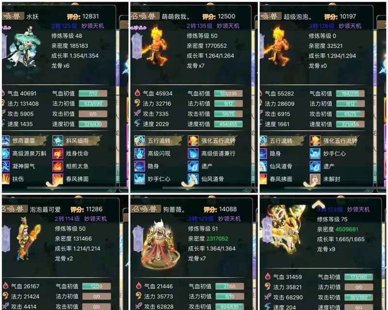 大话西游玄武和青龙加点策略是什么？