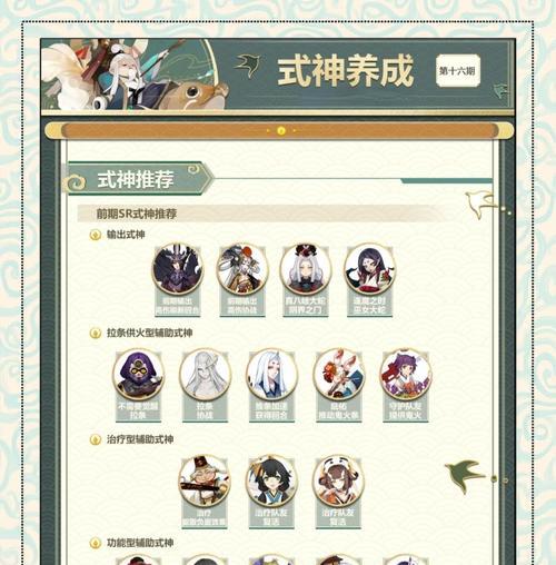 阴阳师角色培养方法有哪些？如何高效培养阴阳师？