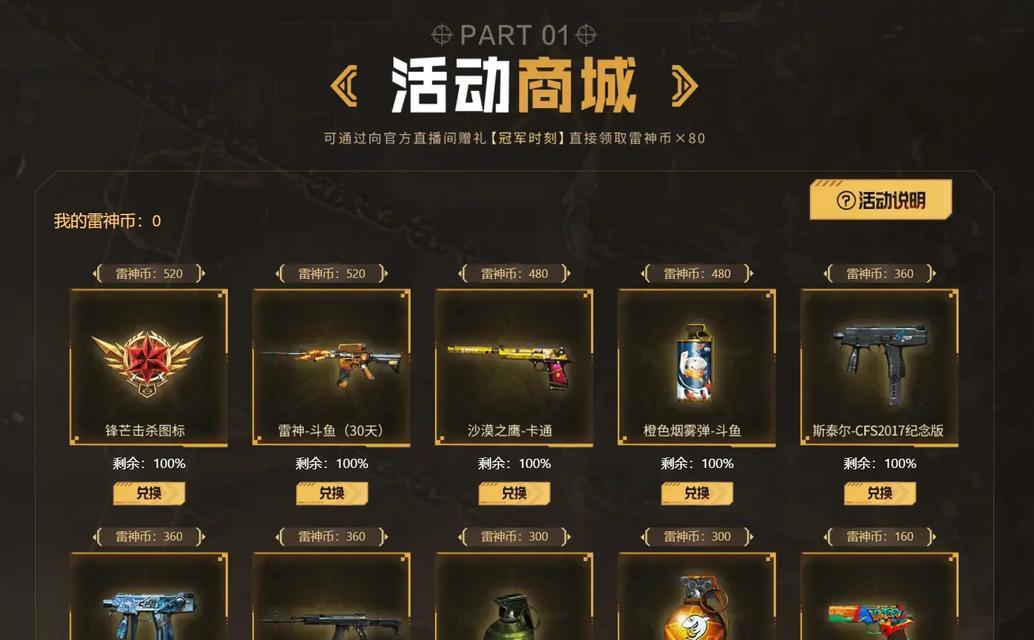 穿越火线每周签到选择什么好？如何最大化奖励？