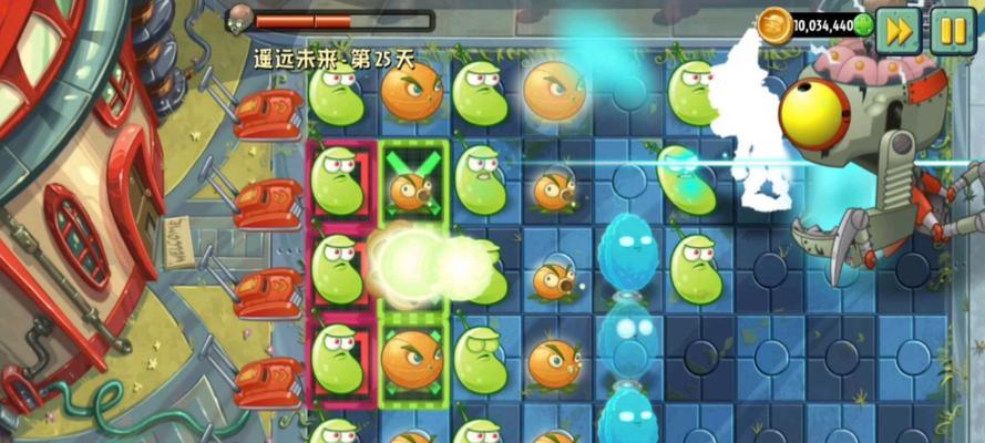 《植物大战僵尸2》未来世界第21关通关攻略（细节决定成败）